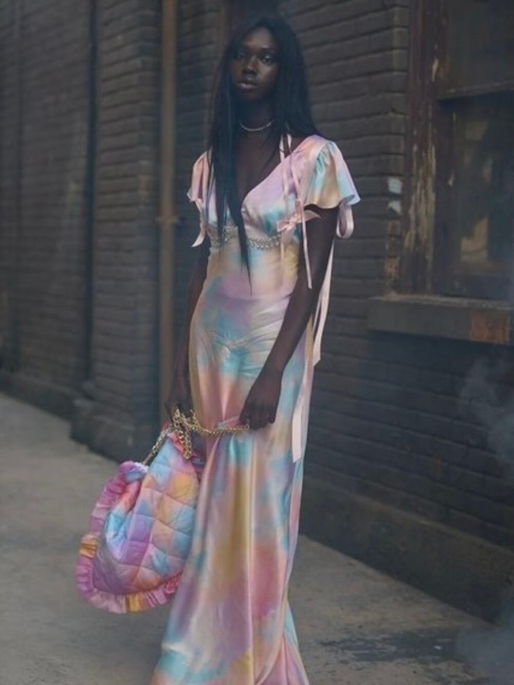 Selkie Silk Slip Maxi Dress